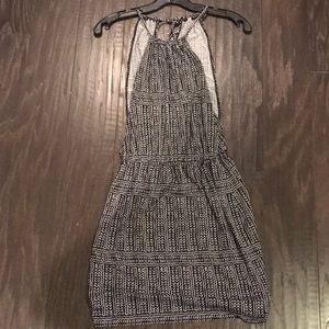 Black and white dress